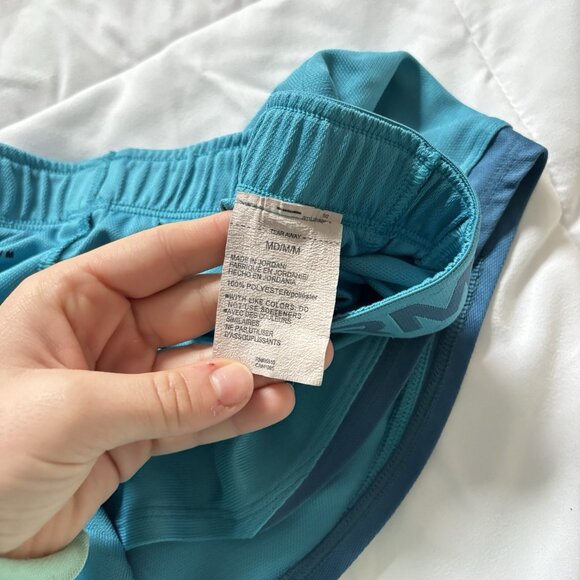 Under Armour Womens Size Medium Blue Elastic Waist UA Play Up Shorts Running - Picture 8 of 10
